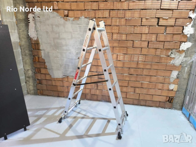 Скеле-стълба алуминиево 2х6 до 150кг, снимка 2 - Други инструменти - 54158486