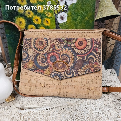 коркова чантичка от Португалия 