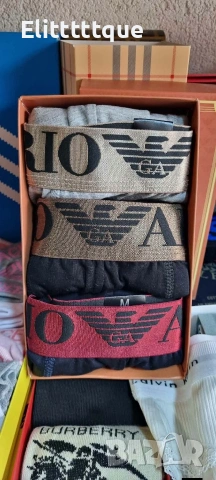 бельо в кутия diesel Hermes emporio armani diesel , снимка 4 - Бельо - 54981605