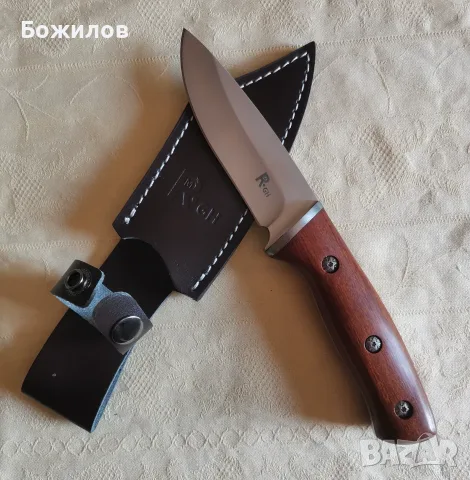 Компактен и здрав Full-Tang нож от неръждаема стомана 9Cr18MoV – готов за приключения!