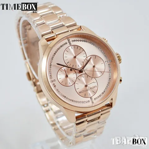 Michael Kors MK6521 Slater Chronograph Rose Gold, снимка 2 - Дамски - 38749903