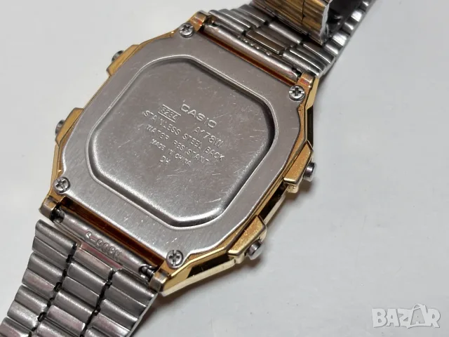 Ретро Часовник CASIO A178W, снимка 6 - Мъжки - 55445340