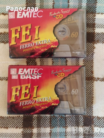нови аудио касети EMTEC  BASF