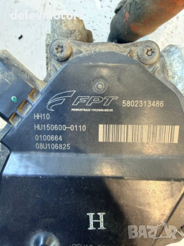 5802313486, hu150600-0110 дросел клапа от Iveco Daily 35C16 2.3 HPI двигател 5802098753 F1AGL411G, снимка 8 - Части - 55049821