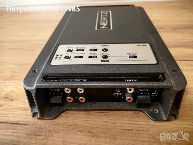 Hertz HDP4 авто усилвател , снимка 2 - Ресийвъри, усилватели, смесителни пултове - 54019308
