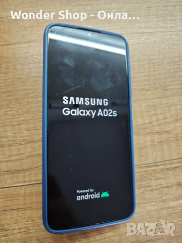 Продавам Samsung A02S + подарък безжични слушалки TTEC