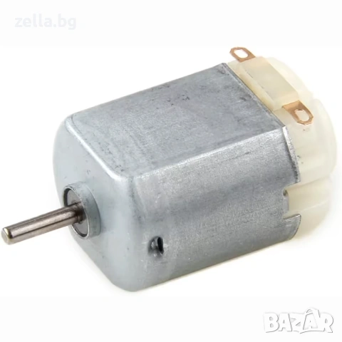 Комплект от 6 броя DC моторчета Mini 130 3V-6V 9100 RPM – за роботи, вентилатори и DIY проекти 10444, снимка 8 - Друга електроника - 54703144