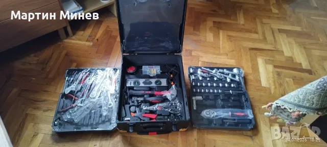 Продавам немски куфар с инструменти Fischer, снимка 3 - Куфари с инструменти - 55407897