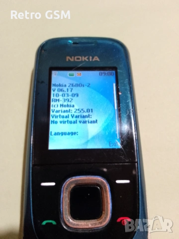 Nokia 2680 (bg меню) + кабел за зареждане, снимка 2 - Nokia - 54490120