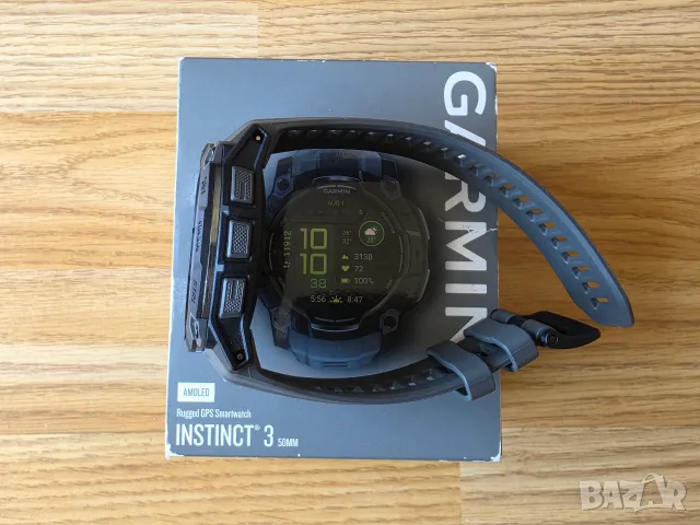 Garmin Instinct Amoled 50mm, снимка 3 - Смарт гривни - 55337121