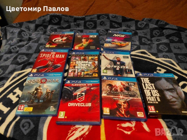 Playstation 4 pro + 10 игри + контролер, снимка 5 - PlayStation конзоли - 54428557