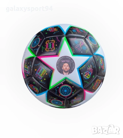 New Футболни топки Звезда на Роналдо, Меси, Ямал, Мбапе сезон 2026 Шампионска лига, снимка 14 - Футбол - 54046144