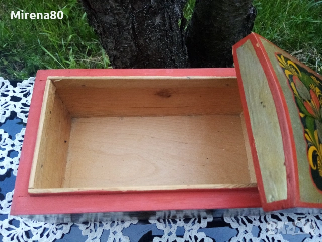 ХОХЛОМА - сандъче, снимка 4 - Антикварни и старинни предмети - 54496061
