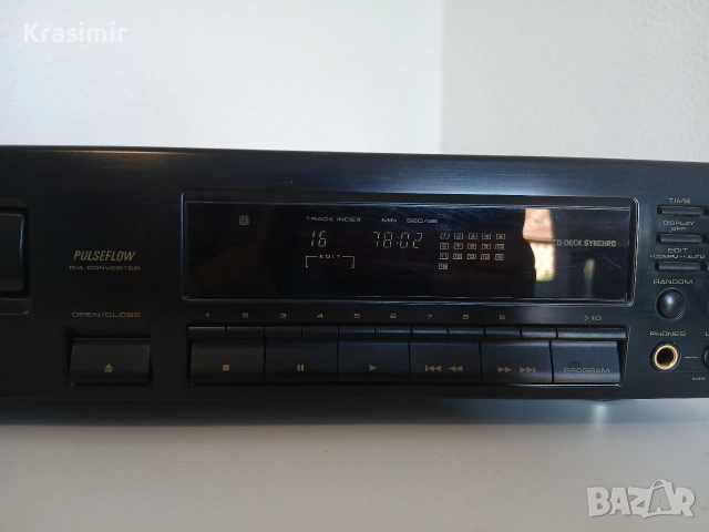 Pioneer PD-203 – CD плейър, Pulseflow D/A Converter, снимка 3 - Ресийвъри, усилватели, смесителни пултове - 55243494