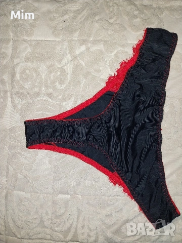  Резервирани 2XL Еластична полупрашка в черно и червено , снимка 3 - Бельо - 55019302