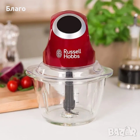 Чопър Russell Hobbs Desire 24660-56 електрически 200 W - нов, снимка 2 - Чопъри и пасатори - 54930258