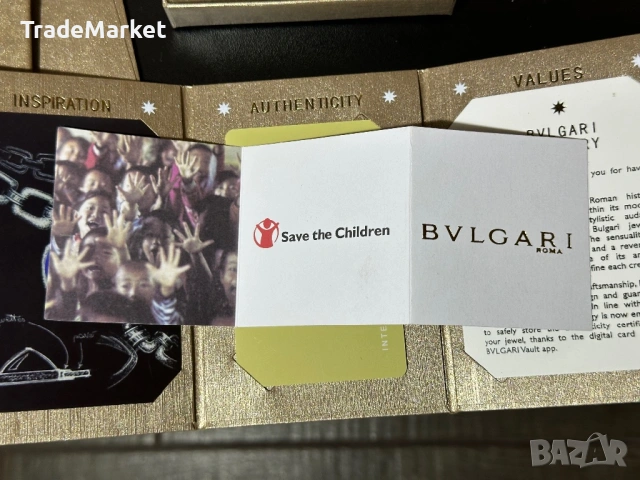 Ново Дамско Колие Bvlgari B.zero1 Save The Children пълен комплект , снимка 8 - Колиета, медальони, синджири - 54381821