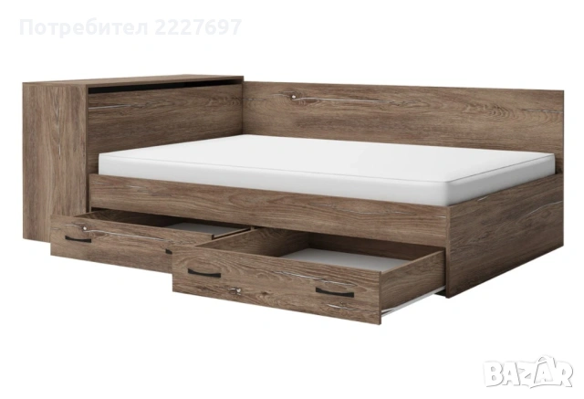 Легло Анди 120/190 , снимка 7 - Спални и легла - 33540361