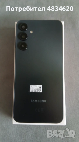Смартфон GSM SAMSUNG GALAXY A16 BLACK , 128 GB, , снимка 2 - Samsung - 54633885