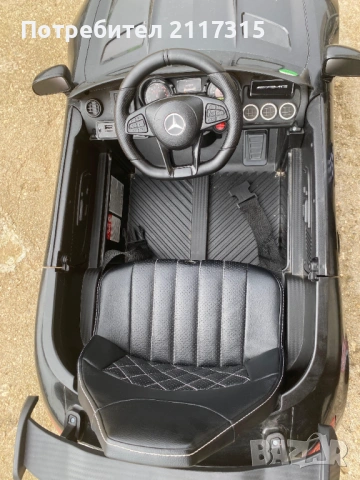 Акумулаторна кола Mercedes AMG GTR, 12V с дистанционно управление, снимка 4 - Друга електроника - 54573394