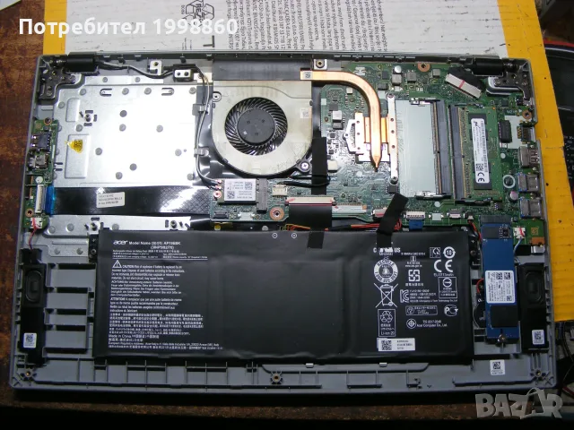 Лаптоп за части Acer Aspire 3 ( A315 - 35 ), снимка 2 - Части за лаптопи - 55615388