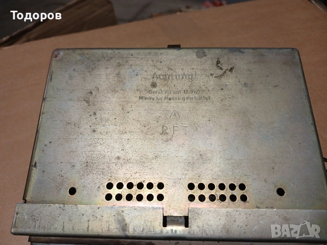 Ретро авторадио Konstant WARTBURG , снимка 2 - Аксесоари и консумативи - 54083556