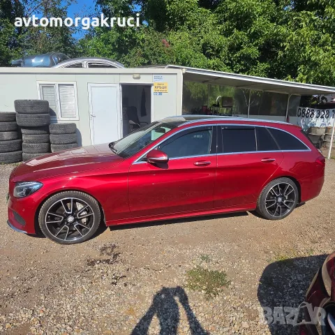 Mercedes-Benz C300 Hybrid W205 AMG пакет Комби Десен волан Автомобилът се продава цял 6999€, снимка 8 - Автомобили и джипове - 55616667