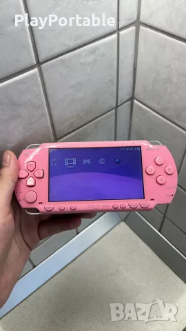 Modded Sony PSP 1000 P!nk Edition 64GB 75+ Games, снимка 2 - PlayStation конзоли - 55645300