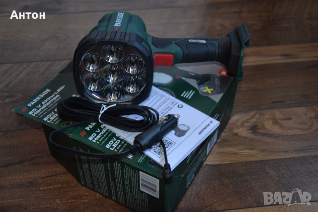 Нов Акумулаторен LED Фенер Parkside 20V, снимка 2 - Други инструменти - 54380289