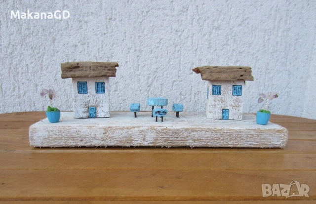 Декорация с къщички, снимка 5 - Декорация за дома - 54299821