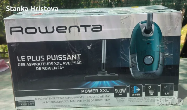 Прахосмукачка Rowenta 750w. 