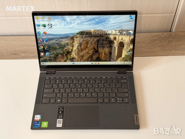 Lenovo Ideapad Flex 5, i7-1165G7, MX450, 16GB, тъчскрийн, снимка 2 - Лаптопи за работа - 55189321