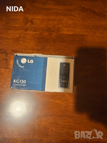 Мобилен телефон LG KG130 - Чисто Нов - Уникат!, снимка 8 - LG - 54743545