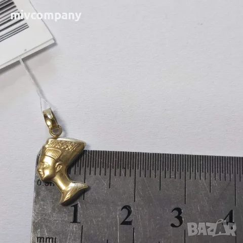 Златна висулка 0.66гр., снимка 3 - Колиета, медальони, синджири - 55436466