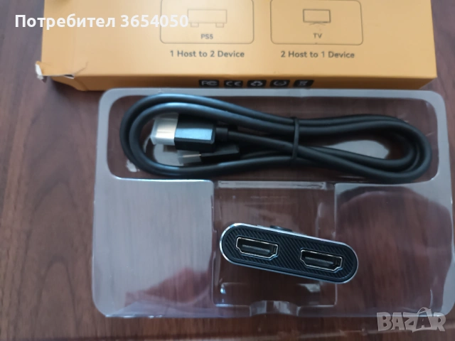 HDMI разклонител превключвател, снимка 2 - Друга електроника - 54953357