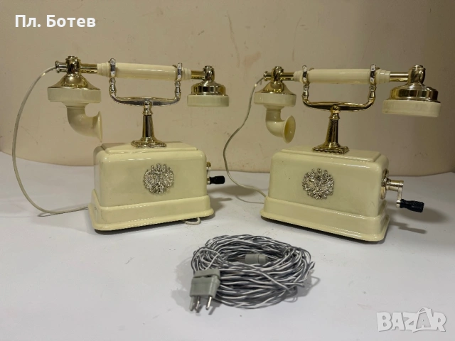 Ретро телефон, снимка 2 - Стационарни телефони и факсове - 54033062