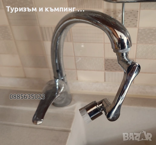 Удължител за кран за баня или кухненска мивка, снимка 5 - Други - 53277071