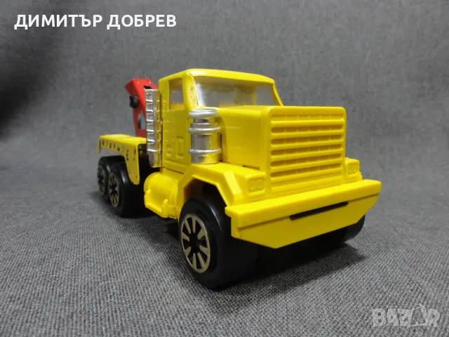 СТАРА РЕТРО СОЦ НРБ МЕТАЛНА ИГРАЧКА КАМИОН ПЪТНА ПОМОЩ МИР РАЗГРАД, снимка 5 - Колекции - 55530610