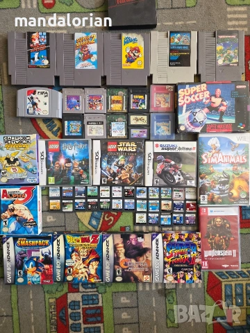 Nintendo игри Nes, Snes, Wii, gameboy, game boy, di, dsi, 3ds, switch, advance sp