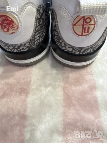 Air Jordan Spizike"бял цимент"-кец 46 номер, снимка 4 - Кецове - 54253419