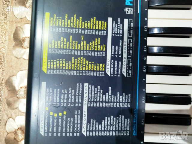 Синтезатор  BONTEMPI  PROFI MUSIC  PM 64, снимка 4 - Синтезатори - 54275936