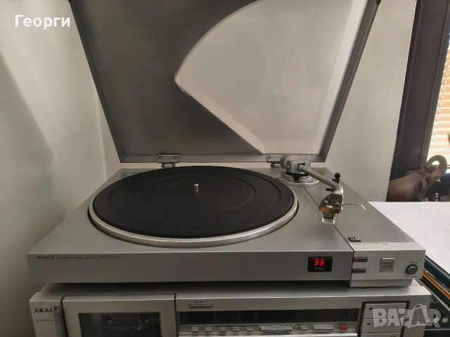 Полуавтоматичен директдрайв Грамофон Sony PS -P7X, снимка 2 - Грамофони - 55630029