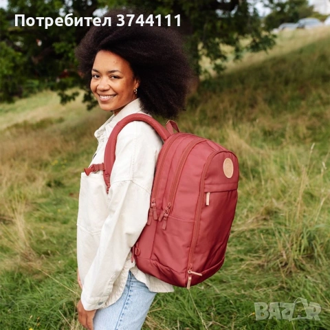 Маркова раница Beckmann Norway червена 🇳🇴 , снимка 2 - Раници - 54263526