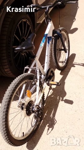 Велосипед Rockrider ST 120 (20 инча) от Decathlon, в много добро състояние, за деца 6-9 г., снимка 2 - Велосипеди - 54491307