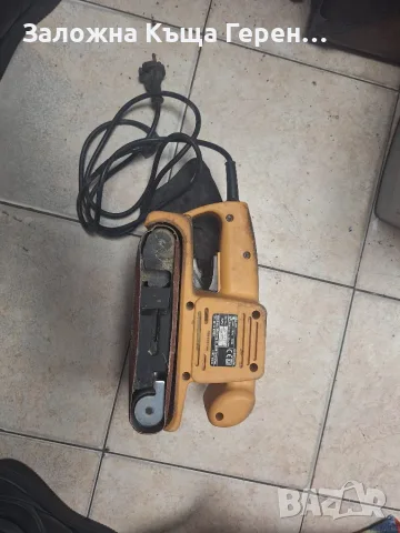 Лентов шлайф Einhell BBS 720, снимка 2 - Шлайфмашини - 55403391