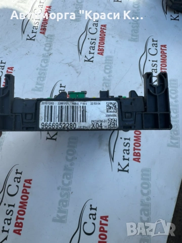 9666952280 BMS БМС модул ситроен ц3 Citroen C3 2010г. 1.6hdi, снимка 2 - Части - 54760854