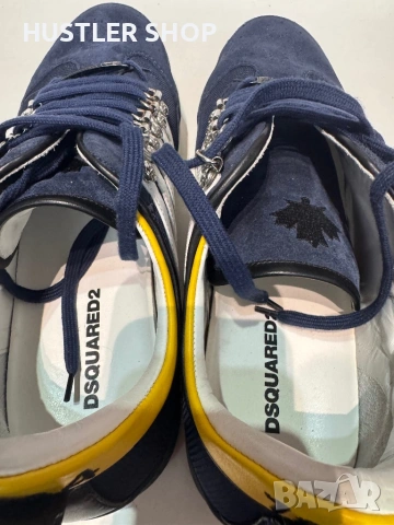 Мъжки сникърси DSQUARED2. Размер 46, снимка 10 - Спортни обувки - 54654878