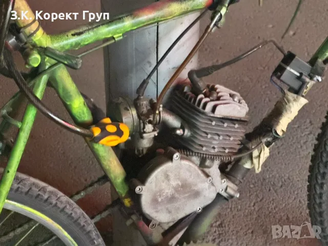 Колело с двигател 80CC, снимка 8 - Велосипеди - 55438462