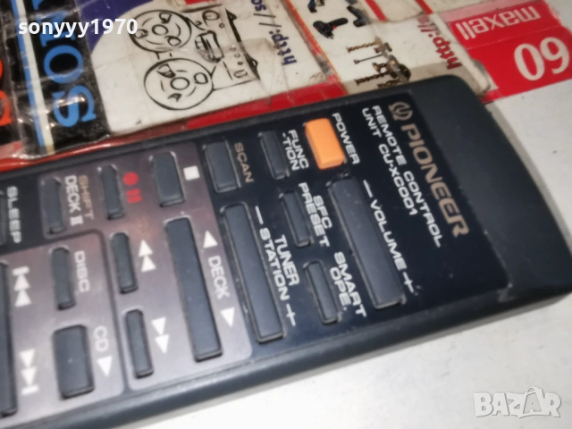 PIONEER CU-XC001 AUDIO REMOTE-ВНОС SWISS 0205261901М, снимка 17 - Ресийвъри, усилватели, смесителни пултове - 54391372