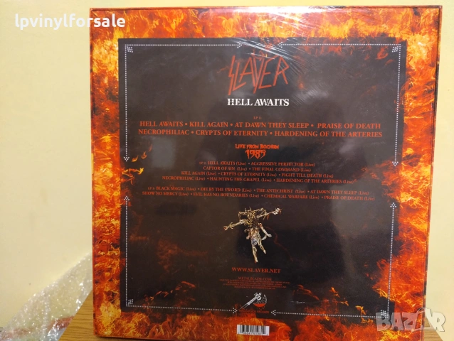 Slayer – Hell Awaits 40th Anniversary Edition box set, снимка 2 - Грамофонни плочи - 55157785